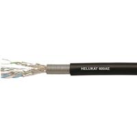 Helukabel 802168-500 Ethernetlkabel CAT 7e S/FTP 4 x 2 x 0.258 mm² Zwart 500 m