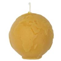 Wereldbol Kaars van Bijenwas