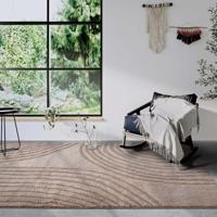 Vloerkleed Pigment Beige 200x280 Cm Hoogpolig Elle Decoration - Dekbed-Discounter.nl