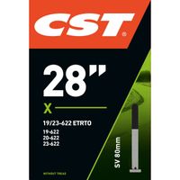 Cst Binnenband FV/SV 28" 19/23-622 80mm zonder draad - thumbnail