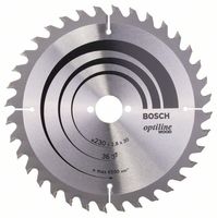 Bosch Accessoires Cirkelzaagblad Optiline Wood 230 x 30 x 2,8 mm, 36 1st - 2608640628