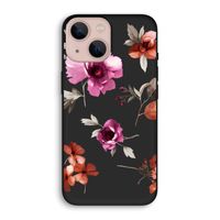 Geschilderde bloemen: iPhone 13 mini Biologisch afbreekbaar hoesje