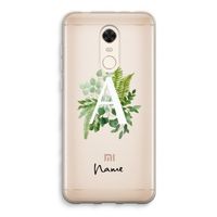 Green Brush: Xiaomi Redmi 5 Transparant Hoesje