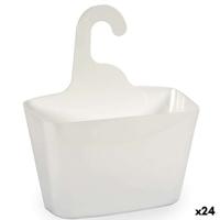 Badkamerorganiser Houder Berilo G-507 G-507 Wit Plastic 11,5 x 31,5 x 28,5 cm 28 x 31,5 x 14,5 cm (24 Stuks)