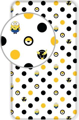 Minions Hoeslaken Dots Eenpersoons - 90 x 200 cm - Katoen Minions Hoeslaken Dots Eenpersoons - 90 x 200 cm - Katoen