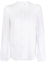 Chloé chemise à manches ballon - Blanc