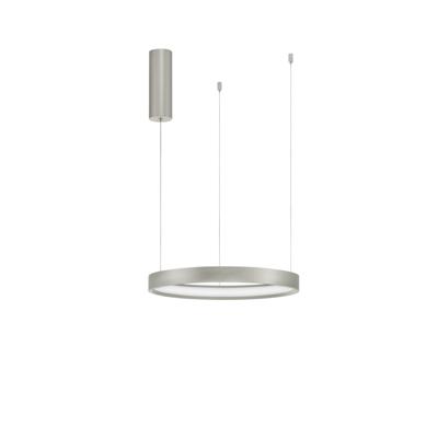 Lyora Ronde hanglampPerrine zilvergrijs Ø 40cm - 9345614