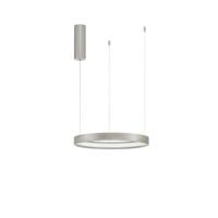 Lyora Ronde hanglampPerrine zilvergrijs Ø 40cm - 9345614