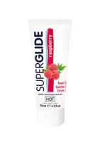 HOT Superglide edible lubricant waterbased - raspberry - 75 ml