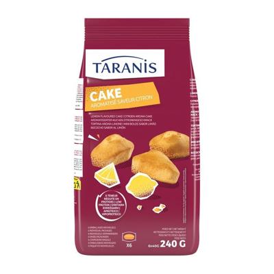 Taranis Mini Citroen Cake Zakje 6x40g