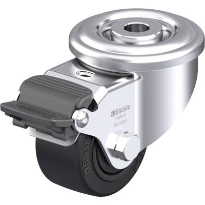 Blickle LER-POEV 60KF-RA Plaatstalen zwenkwiel Wieldiameter: 60 mm Draagvermogen (max.): 120 kg 1 stuk(s)