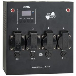 Showtec TED Pack 4-kanaals dimmer