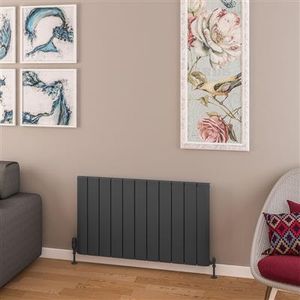 Eastbrook Withington radiator 105x60cm aluminium 1080W antraciet