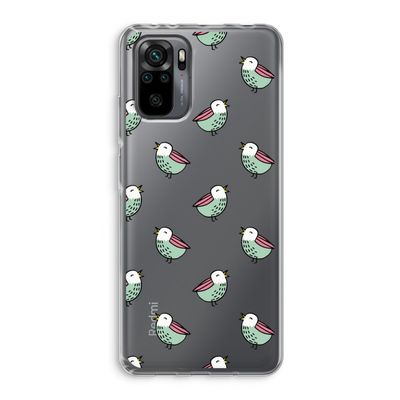 Vogeltjes: Xiaomi Redmi Note 10 Pro Transparant Hoesje