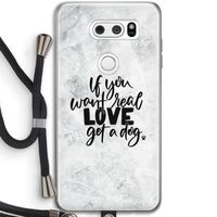 Partner in crime: LG V30 Transparant Hoesje met koord