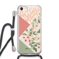 Sweet heaven geometrics: iPhone 7 Transparant Hoesje met koord Sweet heaven geometrics: iPhone 7 Transparant Hoesje met koord
