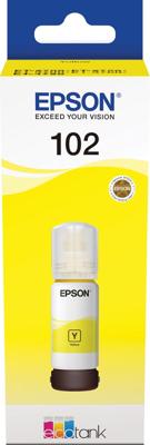 Epson inktfles 102, 6.000 pagina&apos;s, OEM C13T03R440, geel