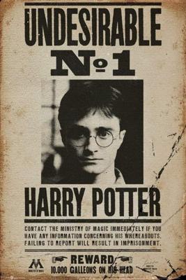 Poster Harry Potter Undesirable No 1 61x91,5cm