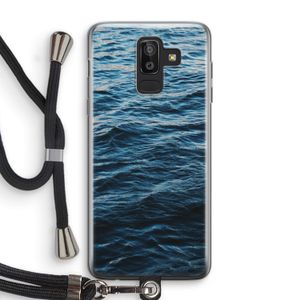 Oceaan: Samsung Galaxy J8 (2018) Transparant Hoesje met koord