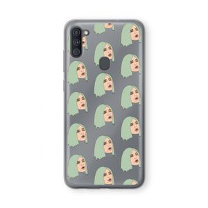 King Kylie: Samsung Galaxy A11 Transparant Hoesje