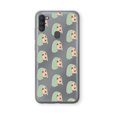 King Kylie: Samsung Galaxy A11 Transparant Hoesje