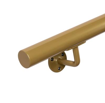 Ronde trapleuning goud Ø42,4 mm - per meter