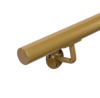 Ronde trapleuning goud Ø42,4 mm - per meter