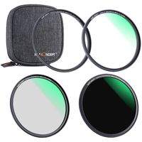 K&F Concept Magnetic CPL-ND-UV Filter Kit 58mm