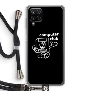 Floppyhead: Samsung Galaxy A12 Transparant Hoesje met koord