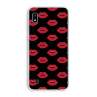 Lips: Samsung Galaxy A10 Transparant Hoesje
