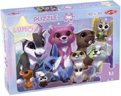 Tactic legpuzzel Lumo Stars kamp junior 42 x 30 cm 56 stukjes