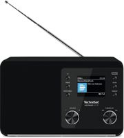 TechniSat DIGITRADIO 307 BT Radio DAB, DAB+, VHF (FM) AUX, Bluetooth Wekfunctie Zwart - thumbnail
