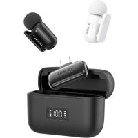 Ulanzi A200 Mini Mic draadloze microfoon USB-C - zwart/wit