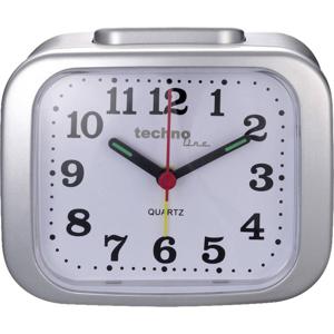 Techno Line Model XL silber Wekker Kwarts Zilver Alarmtijden 1 1 timertijd