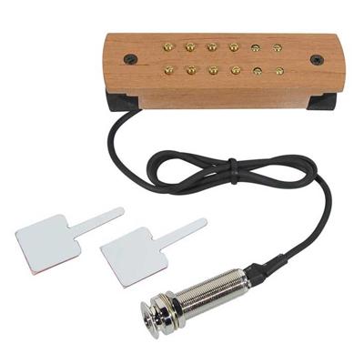 Boston SHP-250-EPJ Klankgat Element met Eindpin Jack voor Akoestische Gitaar - Bubinga Boston SHP-250-EPJ Klankgat Element met Eindpin Jack voor Akoestische Gitaar - Bubinga