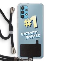 Victory Royale: Samsung Galaxy A32 4G Transparant Hoesje met koord