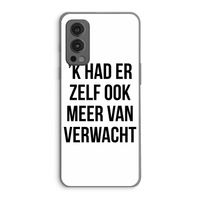 Meer verwacht: OnePlus Nord 2 5G Transparant Hoesje