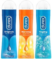 Durex Play Trio (Sensitive, Tingle, Warming) 3 X 50ml - thumbnail