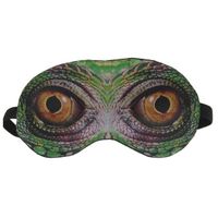 Dieren slaapmasker/oogmasker slang/reptiel