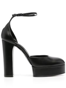 Casadei escarpins Betty à plateforme 130 mm - Noir