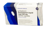 Leidapharm Paracetamol 500 mg Liquid Caps