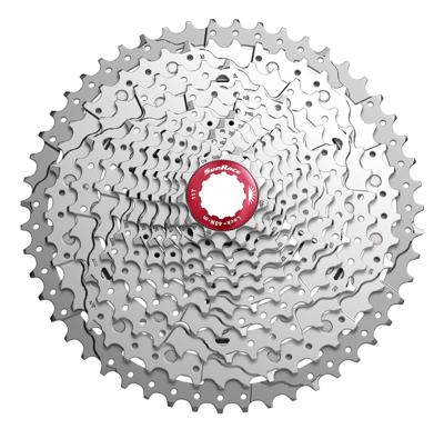 Sunrace csmx8 cassette 11 speed 11-42 tands zilver in box
