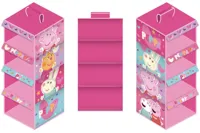 Peppa Pig Happy hangende opbergkast 29 x 28 x 71 cm