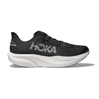 Hoka Mach 7 hardloopschoenen Black/White heren