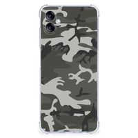 Samsung Galaxy A05 Doorzichtige Silicone Hoesje Army Light