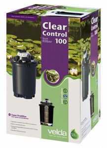 Velda Clear Control 100 Drukfilter voor Vijvers - Tot 60.000L, Zeolietfilter, 6-Standen Kraan