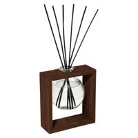 Geurstokjes in luxe houder hout/glas - Patchouli - 250 ml - geurverspreider - interieurparfum