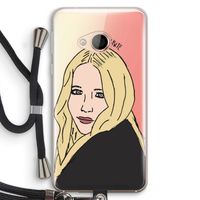 Mary Kate: HTC U Play Transparant Hoesje met koord