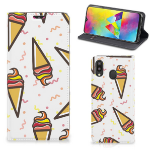 Samsung Galaxy M20 Flip Style Cover Icecream