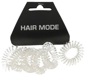 Hair Mode Haarelastiek Kabel Klein Transparant